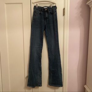 ZARA Blue/Navy Flare Jeans